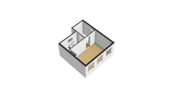 Floorplan - Noorderhavenkade 137A03, 3039 RP Rotterdam